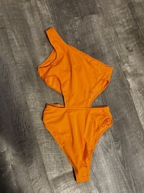 One-Piece ICONSWIM Swimsuit in Bright Orange
